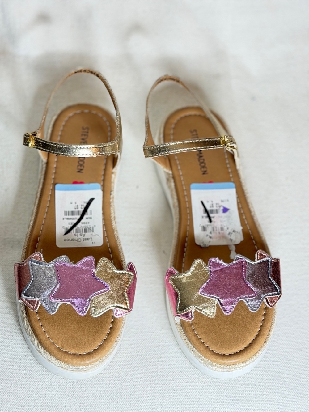 Steve Madden Big Kid Girls JGEMS Platform Sandals